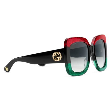 occhiali gucci quadrati donna|porta occhiali gucci uomo.